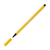 STABILO Pen 68, premium viltstift, geel, per stuk