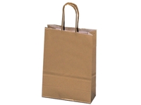 Geschenksack gold 36x41x12cm, aus Kraftpapier