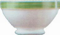 Suppenschale 0,51 l, stapelbar aus Opalglas Form Brush - Green / Grün von