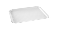 Tablett DELÍCIA 42x31 cm, weiß, 2 St. Hervorragend für die Aufbewahrung und zum