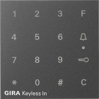 GIRA 851328 OP ST CODEKLAVIER S55 ANTR