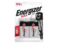 MAX® 9V Alkaline Batteries (Pack 2)