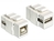 Delock Keystone Modul USB 2.0 A Buchse > USB 2.0 B Buchse