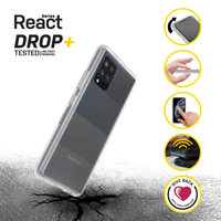 OtterBox React - Funda Protección mejorada para Samsung Galaxy A42 5G - clear - ProPack - Funda