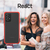 OtterBox React Samsung Galaxy A72 - Power Red - clear/Red - ProPack - beschermhoesje