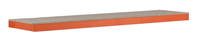 Zusatzebene mit Spanplatten, Z1, 2146 x 926 mm, orange/verzinkt, Fachlast 620 kg