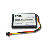 VHBW Battery suitable for TomTom One 125, 130
