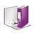 Leitz 180 WOW Lever Arch File Laminated Paper on Board A4 80mm Spine Width Purple (Pack 10)