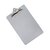 Q-Connect Metal Clipboard Foolscap Grey (All metal construction for durability)