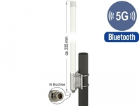5G LTE Antenne N Buchse -2,14 - 2,93 dBi 33,5 cm starr Wand- und Mastmontage omnidirektional outdoor