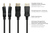 DisplayPort 2.0 Kabel, 54 Gbit/s, UHBR 13.5, 4K @240Hz / 8K @60Hz, Kupferleiter, schwarz, 1,5m, Good Connections®
