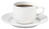 Kaffee-Obertasse Rondon; 180ml, 7.9x6.2 cm (ØxH); weiß; rund; 6 Stk/Pck