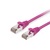 Equip Kábel - 605552 (S/FTP patch kábel, CAT6, Réz, LSOH, lila, 3m)