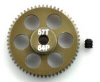 ArrowMax Motor fogaskerék Modul típus: 64 DP Furat átmérő: 3.2 mm Fogak száma: 57