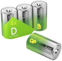 Góliátelem GP Batteries Super Alkáli mangán 1.5 V 4 db
