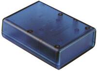 Műszerdoboz ABS 92 x 66 x 28 mm, kék, átlátszó, Hammond Electronics 1593PTBU