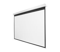 Recessed ceiling screen with RF control, Matte white screen Projektionswände