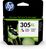 305XL High Yield Tri-color Original I 305XL, High (XL) Yield, Dye-based ink, 5 ml, 200 pages, 1 pc(s), Multi pack Inktpatronen