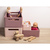 The Smart Case, klappbare Midi-Box A5+, mittlere Größe, Skandi - Altrosa