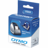 Etiketten Dymo 24x12mm weiß VE=1000 Stück