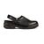 Lites Unisex Safety Slip On Clogs in Black with Removable Backstrap - 36