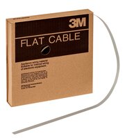 3M™ 3756/10, Flachbandkabel, 10-polig, 3756 Serie, Litzenleiter, 0,635 mm, Grau, 30,5 m/Rolle