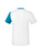 5-C T-Shirt L weiß/oriental blue/colonial blue