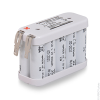 Unité(s) Batterie eclairage secours 10x AA HT 10S1P 12V 800mAh Faston