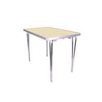 Economy aluminium framed folding tables