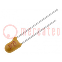 Kondensator: Tantal; 1uF; 25VDC; THT; ±10%; -55÷125°C; Serie: TAP