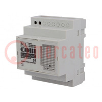 Power supply: switching; for DIN rail; 50W; 24VDC; 2A; 85÷265VAC