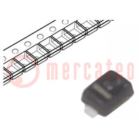 Diode: TVS; 0.3W; 7.8V; 15A; bidirectional; SOD923; reel,tape; Ch: 1