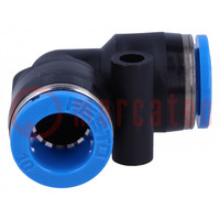 Push-in fitting; angled 90°; -0.95÷6bar; Gasket: NBR rubber; QS