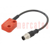 Safety switch: magnetic; SRF; IP69; plastic; -25÷70°C; PIN: 8