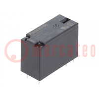 Relé: electromagnético; DPST-NO; Uinductor: 24VDC; 5A/250VAC; JW