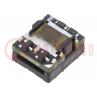 Convertidor: DC/DC; 1W; Uentr: 4,5÷5,5V; Usal: 5VDC; Isal: 200mA