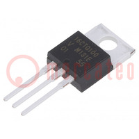 Diode: Schottky rectifying; THT; 100V; 8Ax2; TO220AB; tube