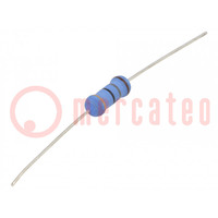 Resistor: metal oxide; 18Ω; 2W; ±5%; Ø5x12mm; -55÷155°C