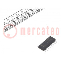IC: digitale; Ch: 1; SMD; SO16; HC; 2÷6VDC; -40÷85°C; OUT: a 3 stati