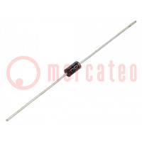 Diode: rectifying; THT; 400V; 1A; Ifsm: 30A; DO41; Ufmax: 1V; 50ns