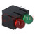 LED; im Gehäuse; rot/grün; 5mm; Anz.Dioden: 1; 10mA; 60°