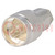 Plug; N; male; straight; 50Ω; RG141,RG58C/U,URM43,URM76; for cable