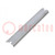 DIN rail; steel; W: 35mm; L: 203mm; ALN122208,P122209; Plating: zinc