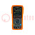 Digitális multiméter; Bluetooth,WLAN; színes,LCD TFT 3,5"; IP52