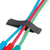 VELCRO® ONE-WRAP® Organisateur de câbles noir, simple, 16 x 70 mm