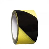 Bodenmarkierungsband, PROline L, Oberfläche abriebfest lam., Länge 33 m, Breite 7,5 cm, Version: 01 - gelb/schwarz