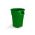 rothopro Mülltonne und Mehrzweckbehälter, stabile Griffe und robuster Deckel Version: 04 - grün