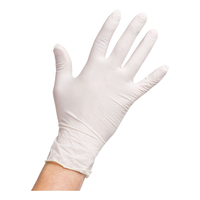 Latex Non-Powdered Gloves Medium Bx100