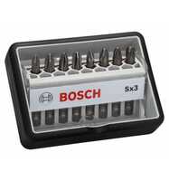 Bosch Schrauberbit-Set Robust Line Sx Extra-Hart, 8-tlg., 49 mm, PH, PZ