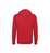 HAKRO Kapuzen-Sweatshirt Premium #601 Gr. 2XS rot